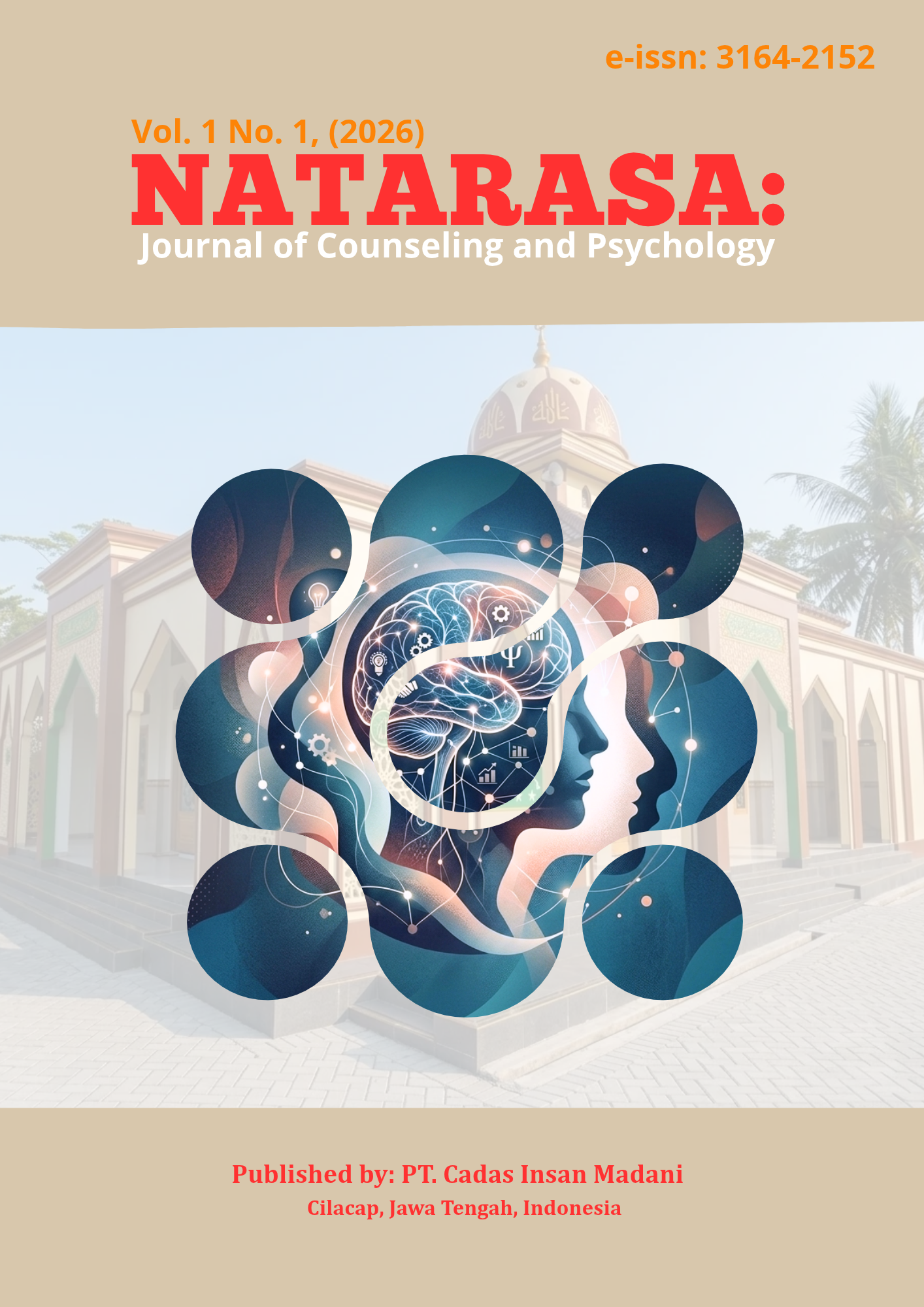 					View Vol. 1 No. 1 (2026): May: NATARASA: Journal of Counseling and Psychology
				